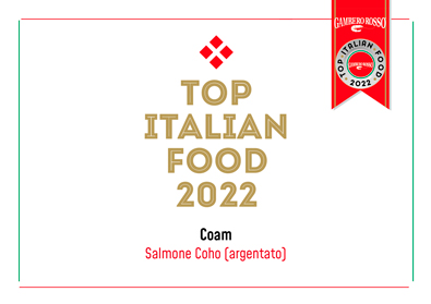 Salmone Argentato-Coho selezionato TOP ITALIAN FOOD 2022 da Gambero Rosso